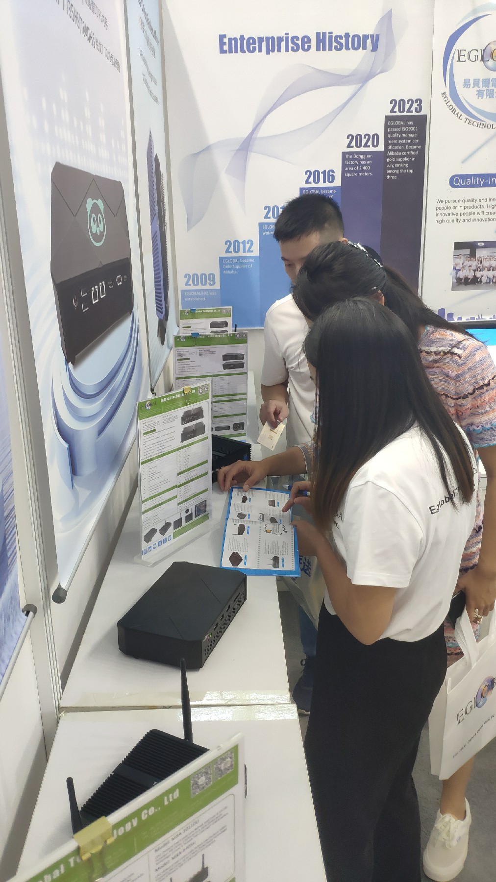 EGSMTPC Mini PC Manufacturer Attends 12.12 Foreign Trade Exhibition In Futian,Shenzhen(图6)