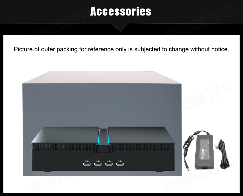EGSMTPC RTX 3060 12G 12th Gen Inte Core i9 12900F  Discrete Graphics Gaming Mini PC mini gaming pc(图7)