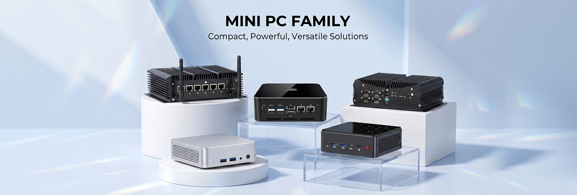 Fanless Industrial Mini Computer G17