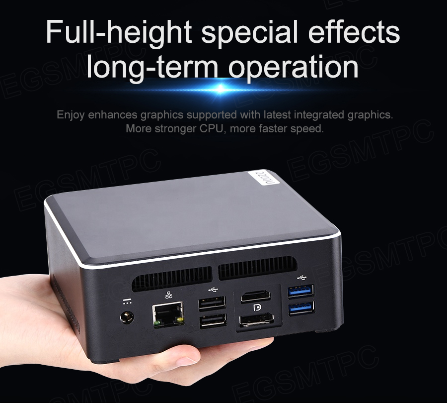 EGSMTPC AMD Mini PC Ryzen 5 3550H Windows 10 Pro Mini Gaming Computer 16GB DDR4 512GB M.2 NVME SSD(图14)