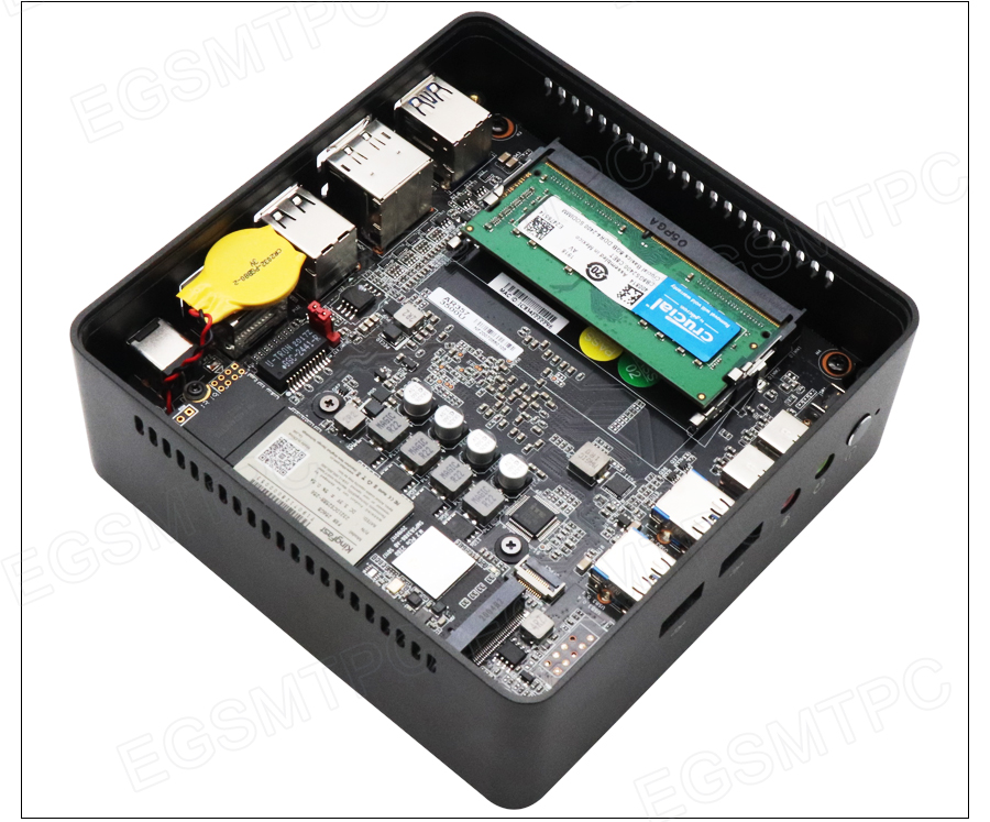 EGSMTPC AMD Mini PC Ryzen 5 3550H Windows 10 Pro Mini Gaming Computer 16GB DDR4 512GB M.2 NVME SSD(图9)