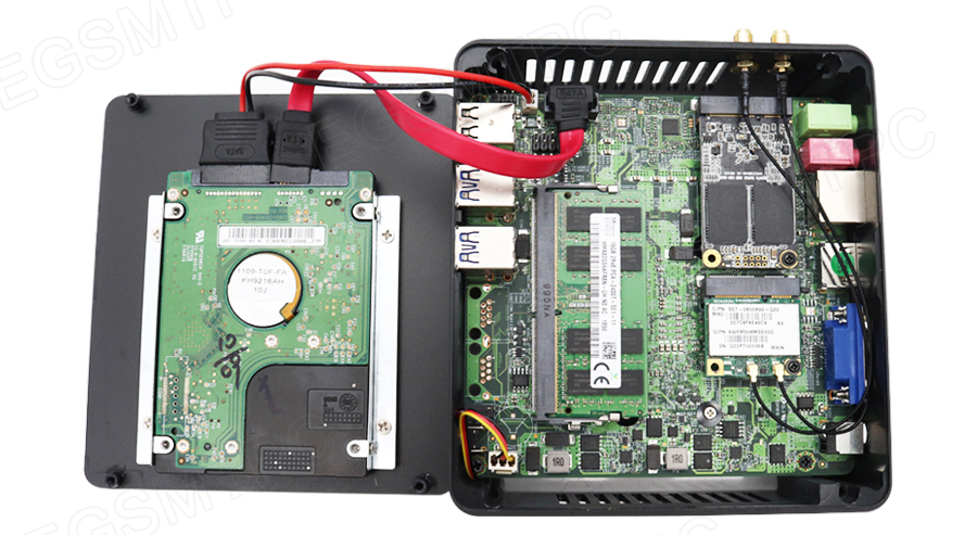 EGSMTPC Mini PC F2,  Full Aluminum Alloy Small Computer with Intel Core i7-6567U, 8GB DDR4 RAM, 256G(图13)