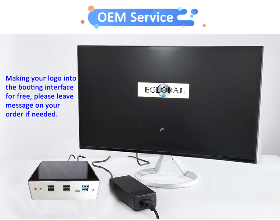 Intel Mini PC, Egsmtpc Small Fan Computer V310 with 8TH GEN Core i5-8250U, Windows 10 Pro(图6)