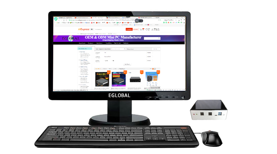 Intel Mini PC, Egsmtpc Small Fan Computer V310 with 8TH GEN Core i5-8250U, Windows 10 Pro(图27)