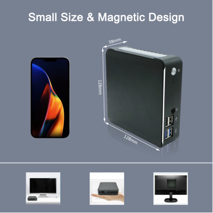 Simplified desktop, light office experience, EGSMTPC MU01 Mini pc, 16 + 512gb combination only 420$(图1)