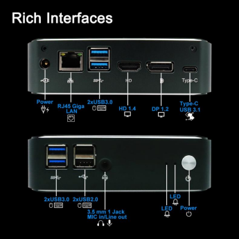 It can be called the Mac Mini of win! Apple quality and better to use: egsmtpc mu01 mini computer (图3)
