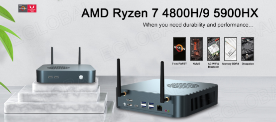 EGSMTPC Ryzen Mini PC A2-5900HX evaluation: PC in the backpack(图1)