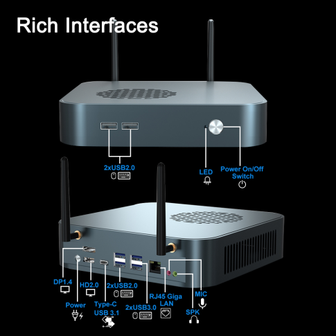 Your next computer may only be the size of your hand, A2-5900HX Mini PC  experience(图2)