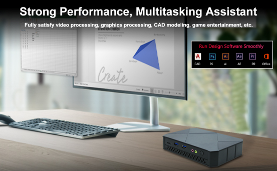 Is it feasible to replace desktop computers with mini computers? Got an EGSMTPC mini PC(图2)