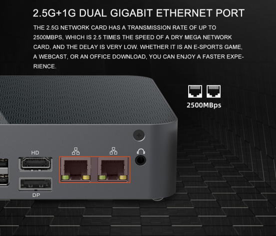 The graphics card is not just needed. Discard the large chassis. Mini PC——S600-5900HX(图3)