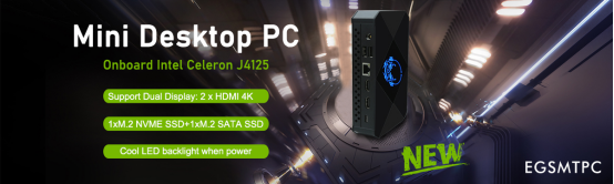 Beauty, performance and quality! VX3-J4125 Mini PC meets all your needs(图1)