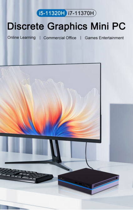 Smooth 3A, performance comparable to desktop PC, EGSMTPC F8 mini pc(图3)