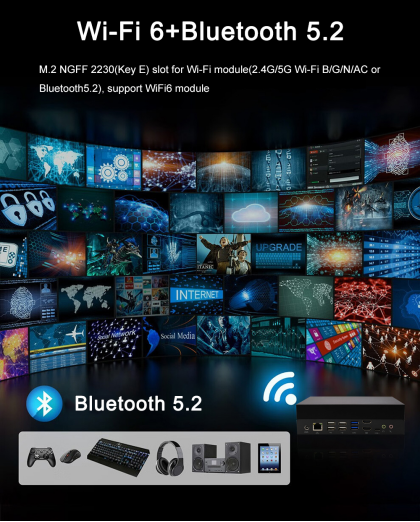 Smooth 3A, performance comparable to desktop PC, EGSMTPC F8 mini pc(图7)