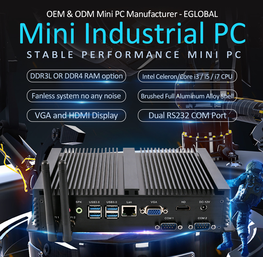 EGSMTPC 12th Industrial Mini PC——GK 1235/1255(图1)