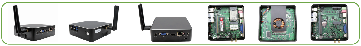 F2 EGSMTPC Windows Mini PC Desktop Computer with Intel Core i7 i5 i3 VGA HDMI LAN 6USB Tiny PC(图3)