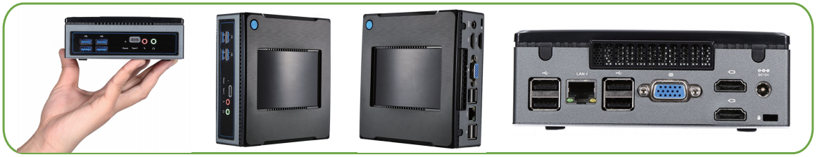 A3-8500B EGSMTPC Mini PC Desktop Computer with AMD A6 Pro 8500B 2HDMI VGA Cheap PC(图4)