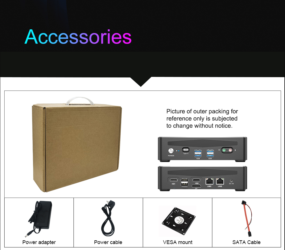  EGSMTPC Intel I5 12Gen support Thunderbolt4 3 display ports best commercial mini PC(图13)