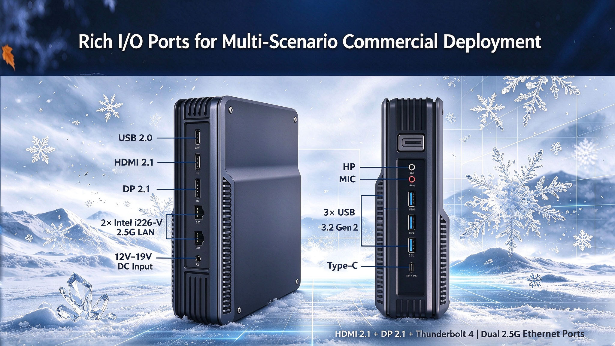 EGLOBAL F12B-N150 | Intel N150 Commercial Mini PC(图2) EGLOBAL F12B-N150 | Intel N150 Commercial Mini PC(图2)
